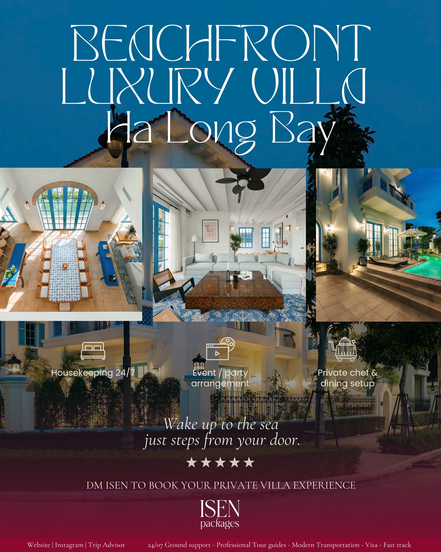 Beachfront Luxury Villa Ha Long